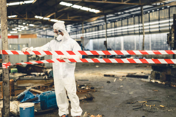 Professional Biohazard technician working in Avalon, NJ